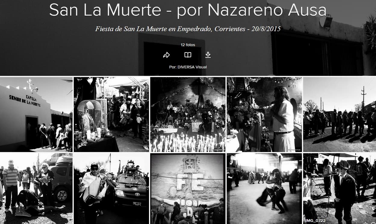 Fotografía documental — Ensayo Visual: San la Muerte en Empedrado
