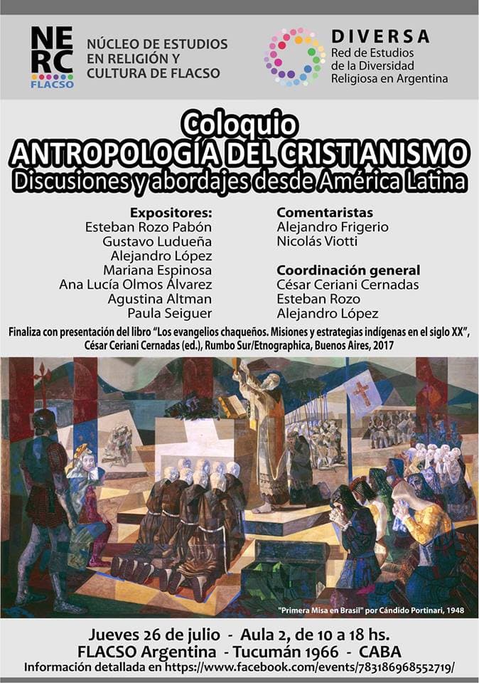 Fotografía documental — Coloquio «Antropología del Cristianismo: Discusiones y abordajes desde América Latina»