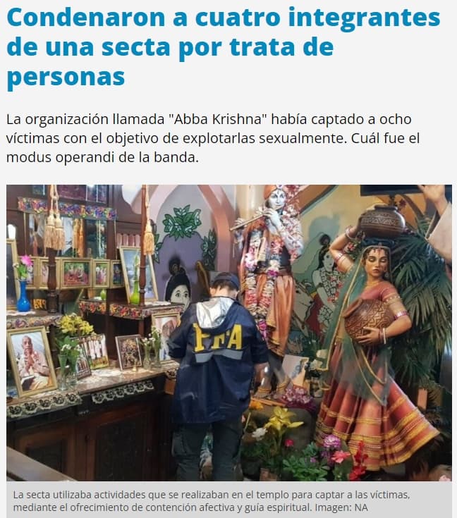 Fotografía documental — La criminalización de las creencias: ideología antisectas en las políticas de trata de personas en Argentina