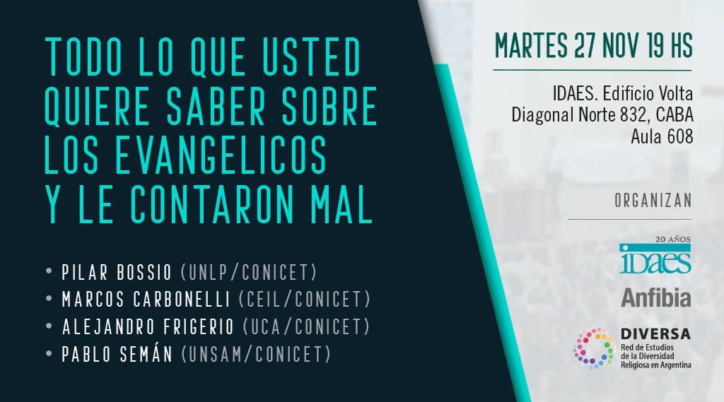 Fotografía documental — Panel «Todo lo que usted quiere saber sobre los evangélicos y le contaron mal»
