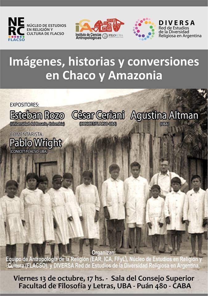 Fotografía documental — Panel “Imágenes, historias y conversiones en Chaco y Amazonia”