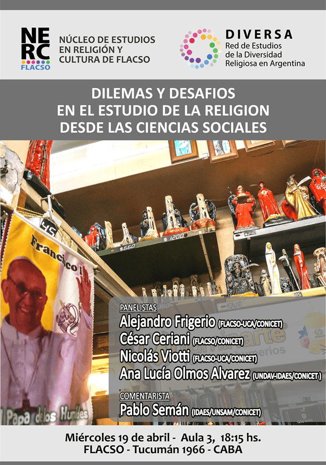 Fotografía documental — Panel «Dilemas y desafíos en el estudio de la religión desde las ciencias sociales»
