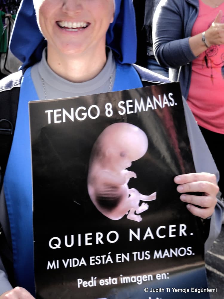Fotografía documental — Estrategias del neoconservadurismo religioso ante las demandas de laicidad de los feminismos