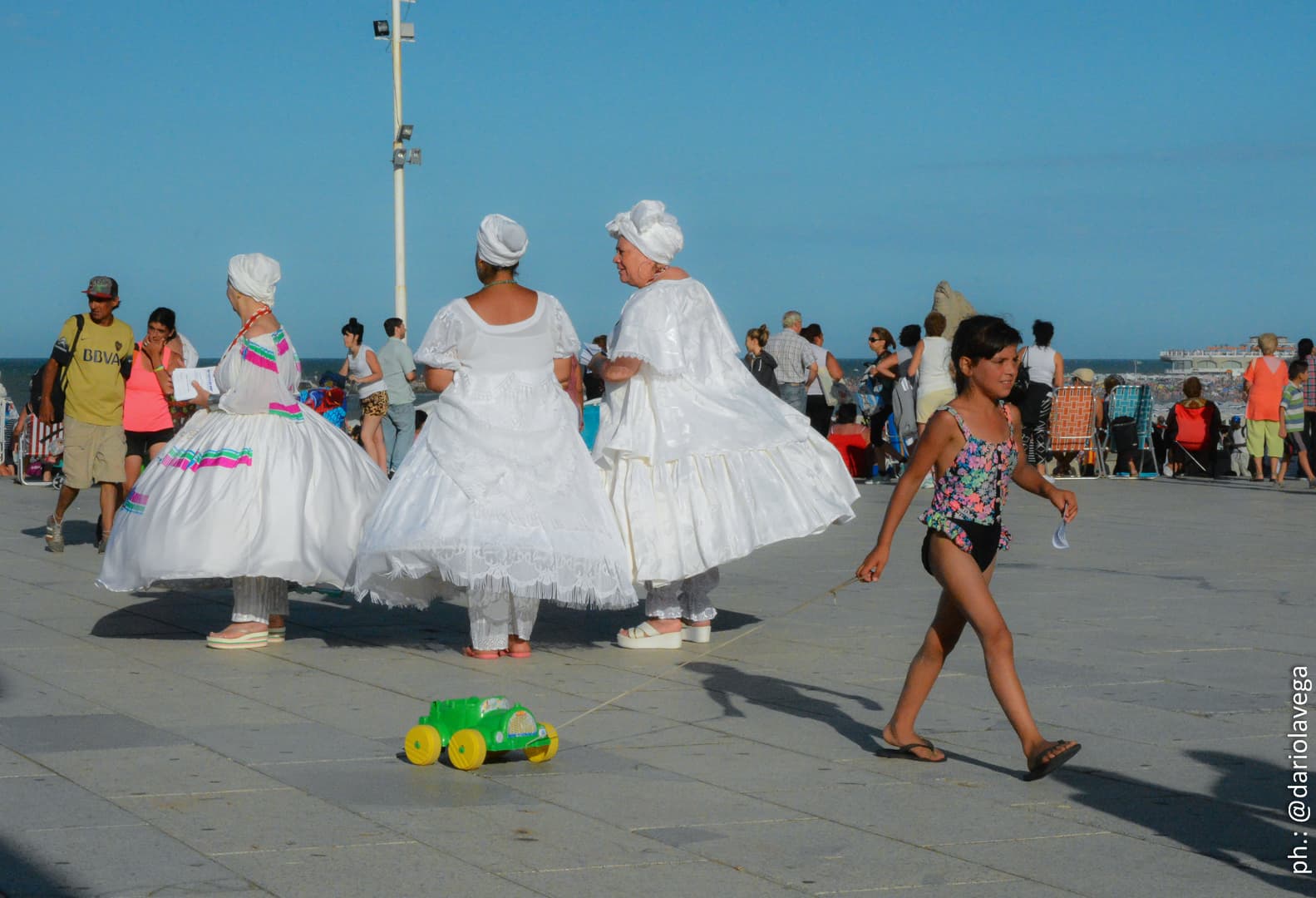 Fiesta de Iemanjá en Mar del Plata