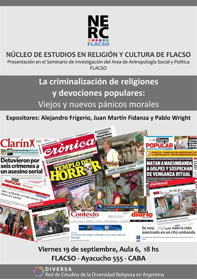 Fotografía documental — La criminalización de religiones y devociones populares