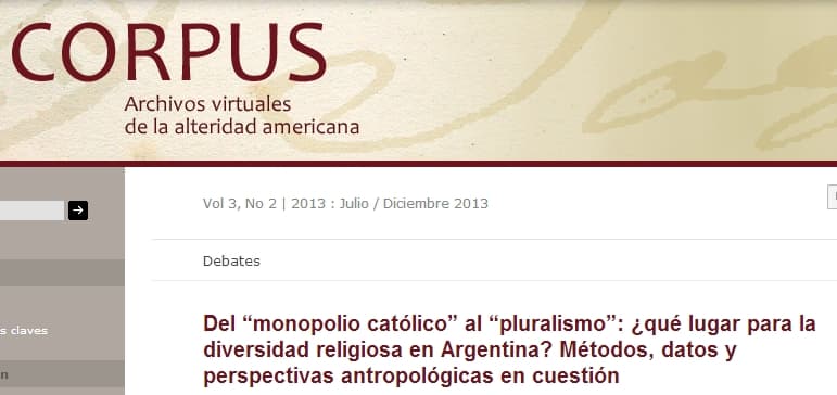 Fotografía documental — Dossier: «Del “monopolio católico” al “pluralismo”: ¿qué lugar para la diversidad religiosa en Argentina?»