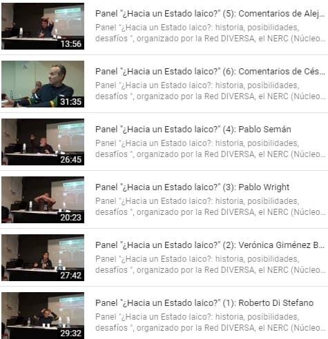 Fotografía documental — Videos del panel «¿Hacia un Estado laico?: Historia, posibilidades, desafíos»
