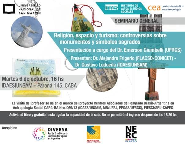 Fotografía documental — Conferencia de Emerson Giumbelli: Religión, espacio y turismo