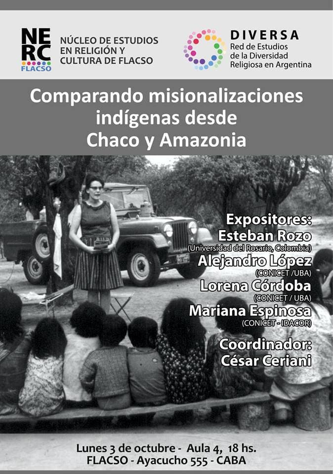 Fotografía documental — Panel «Comparando Misionalizaciones Indígenas desde Chaco y Amazonia»