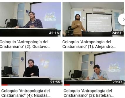 Fotografía documental — Videos del Coloquio «Antropología del Cristianismo»: Panel 1