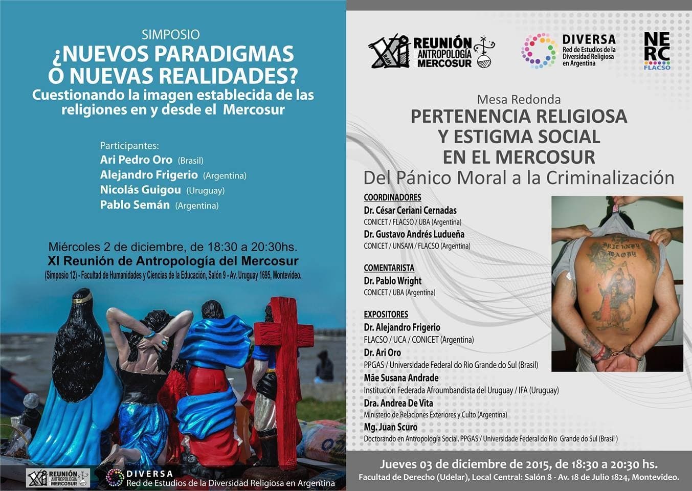 Fotografía documental — Actividades de la Red DIVERSA en la Reunión de Antropología del Mercosur (RAM), Montevideo