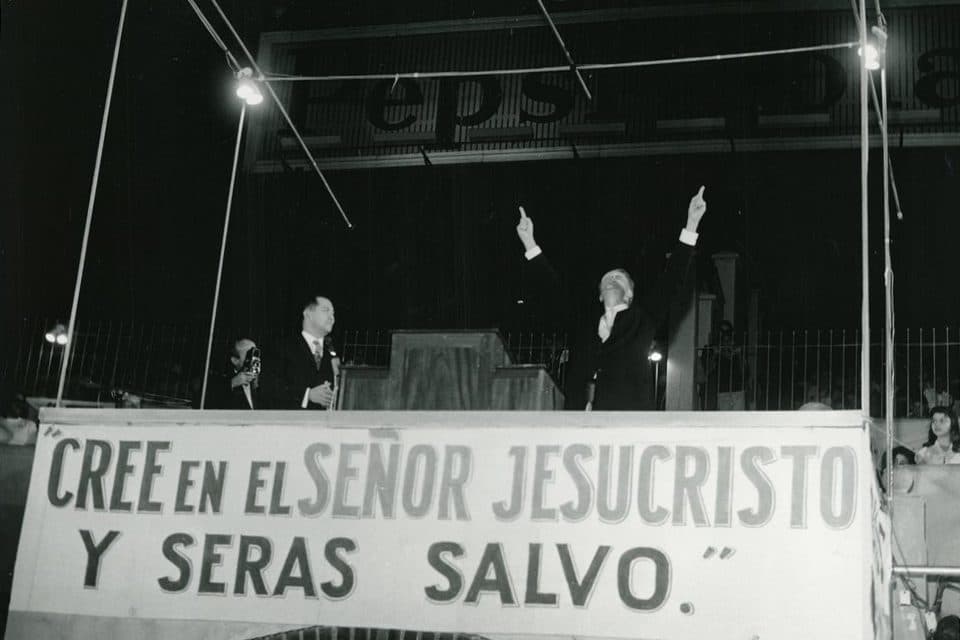 Fotografía documental — Billy Graham en Buenos Aires (1962)