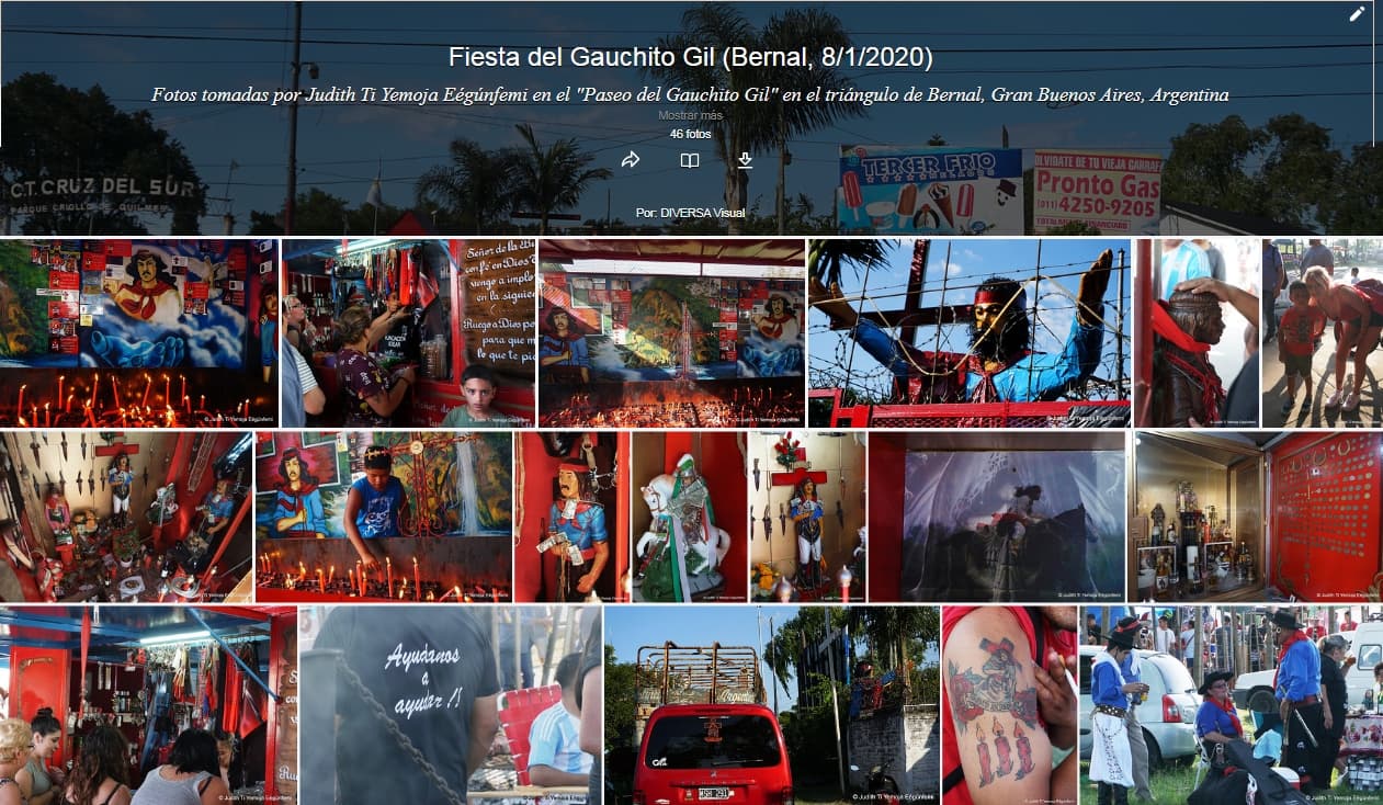 Fotografía documental — (Ensayo Visual) Fiesta del Gauchito Gil (Bernal, 8/1/2020)