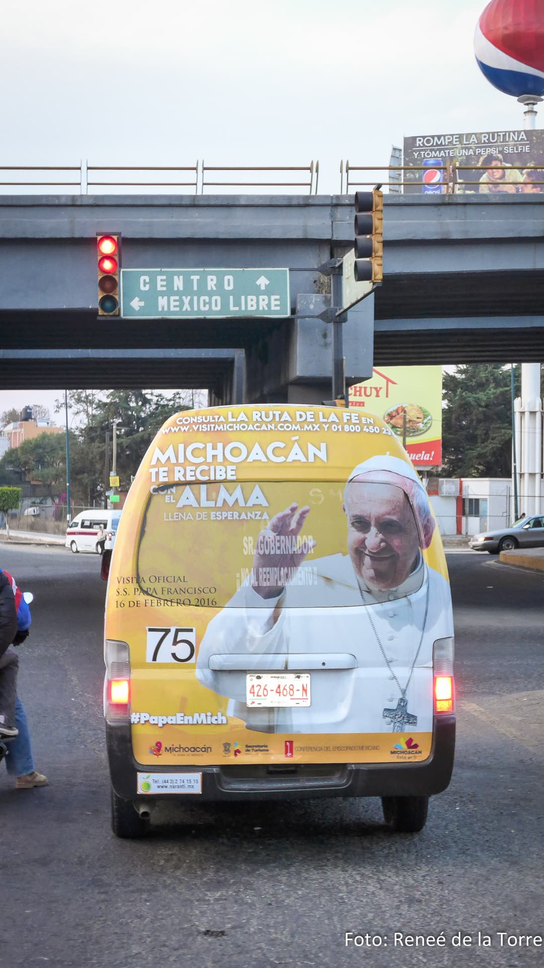 El Papa Francisco en Morelia