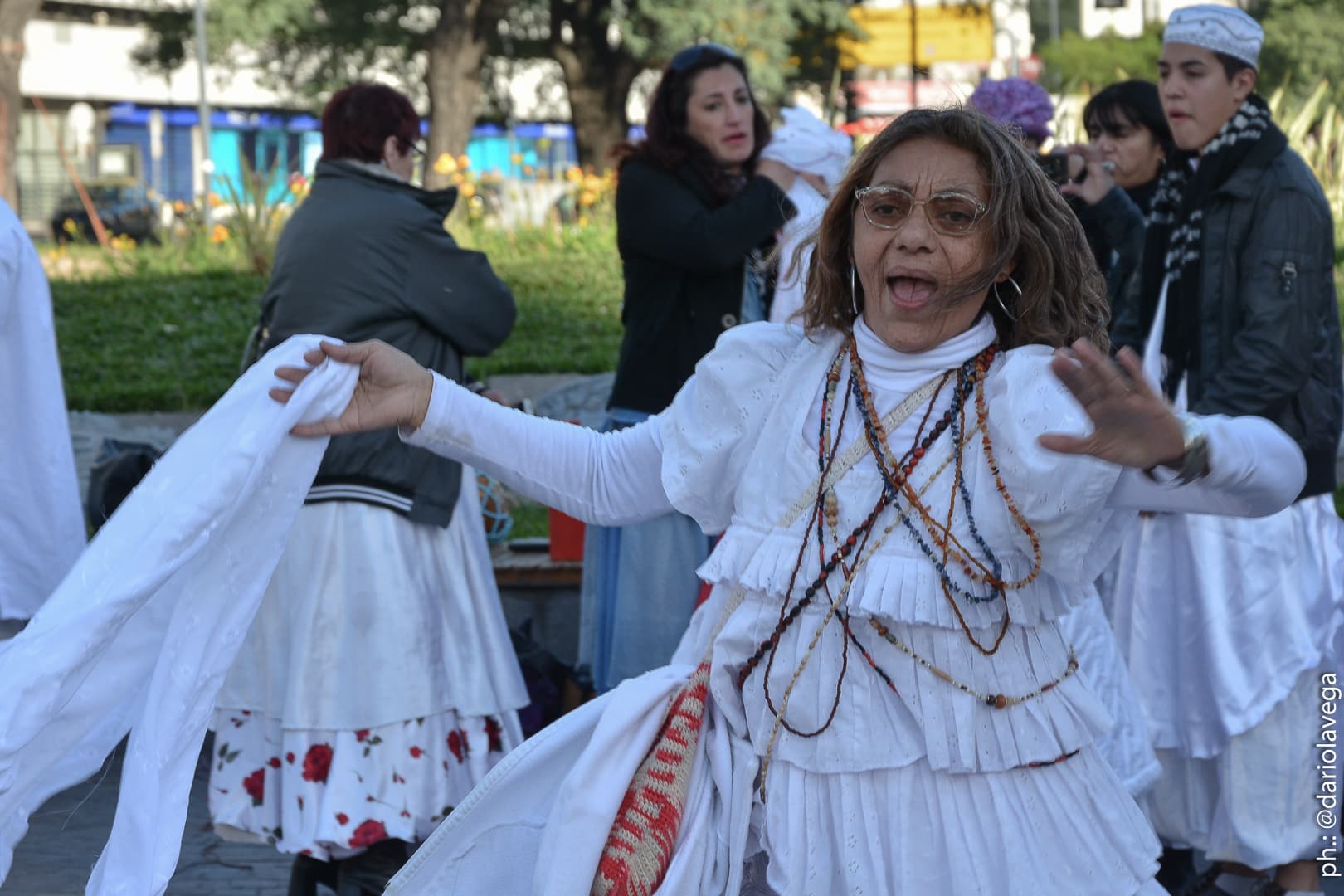Marcha Afroumbandistas en el Obelisco
