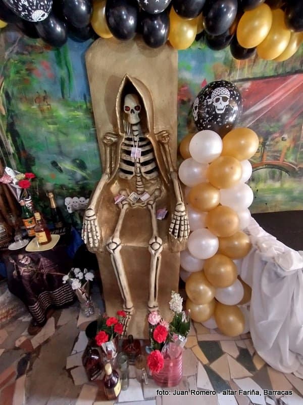 Fotografía documental — Celebrando a San La Muerte en Barracas