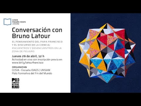 Bruno Latour sobre Francisco, la ecología y la encíclica Laudato si’