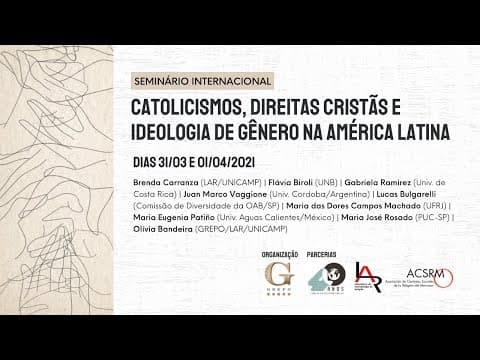 Catolicismos, derechas cristianas e ideología de género en América Latina (1)