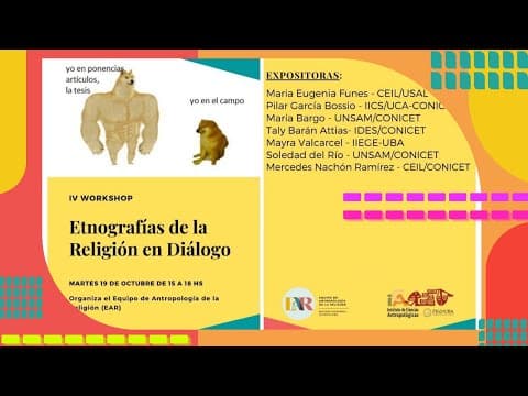 (Video) Workshop: «Etnografías de la Religión en Diálogo»