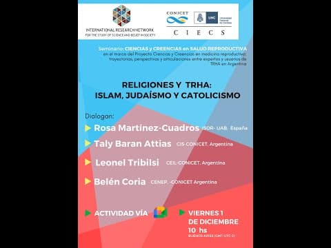 Religión y medicina reproductiva: las Técnicas de Reproducción Asistida son buenas para pensar (y creer)