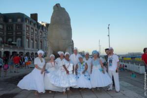 Bahianas en la rambla