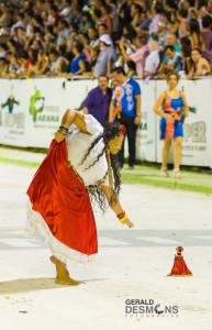 Gabriela Caballero ofrenda candombe a San Baltazar 